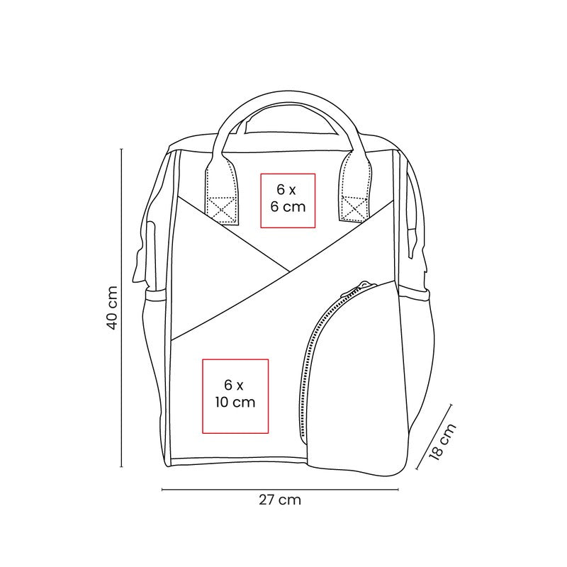 Mochila-lonchera vertex – artículo promocional personalizado en Monterrey | PROMOTIENDA