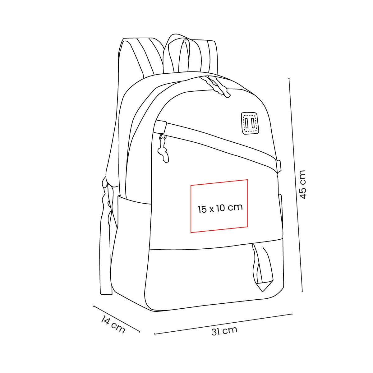 MOCHILA STOWE - Imagen Vectorial