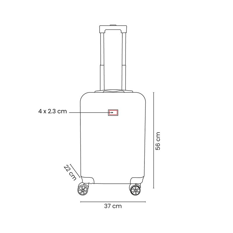Maleta trolley rudder – artículo promocional personalizado en Monterrey | PROMOTIENDA