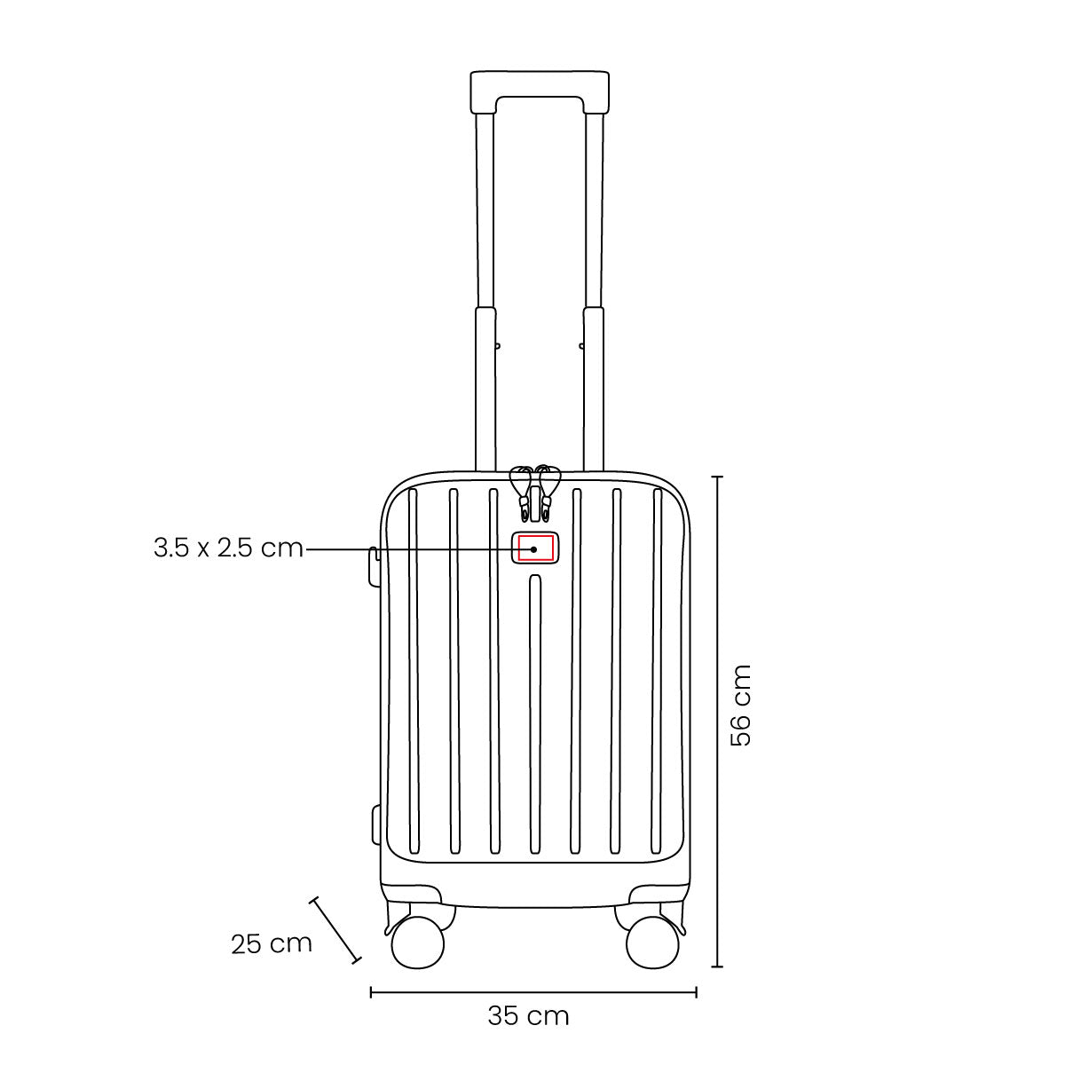 MALETA VIAGGIO - Imagen Vectorial