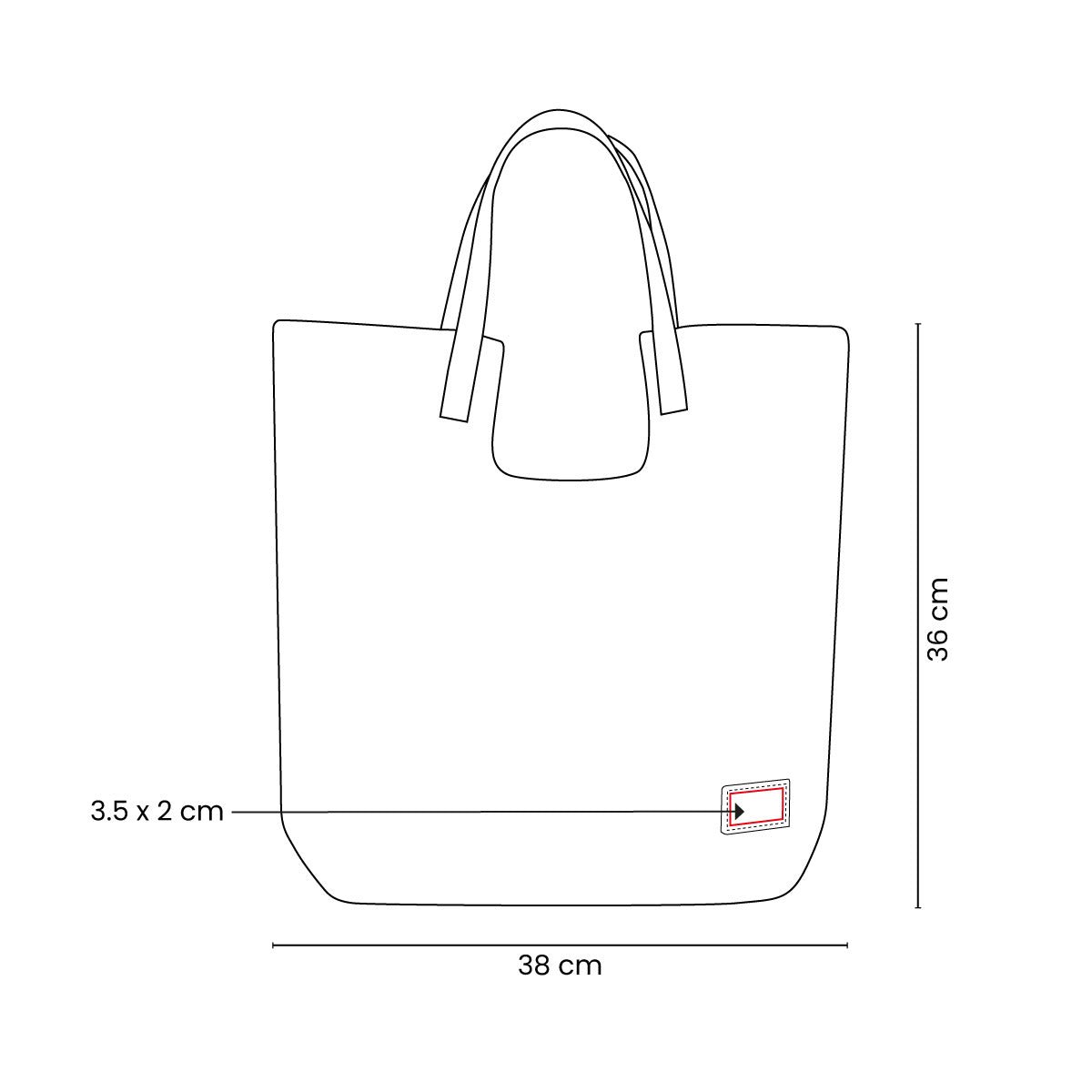 BOLSA CUZCO - Imagen Vectorial