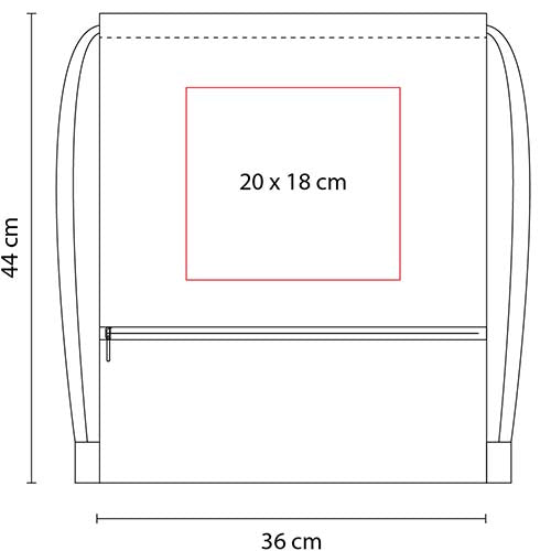 BOLSA-MOCHILA ANSHAR - Imagen Vectorial