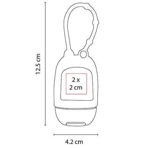 GEL SANITIZANTE IMANPA - Imagen Vectorial