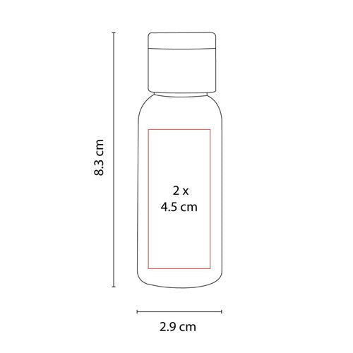SANITIZANTE EN BOTE CILÍNDRICO