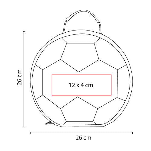 LONCHERA SOCCER - Imagen Vectorial