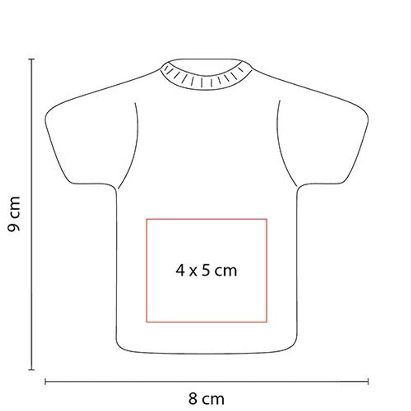 Anti-stress camiseta – artículo promocional personalizado en Monterrey | PROMOTIENDA