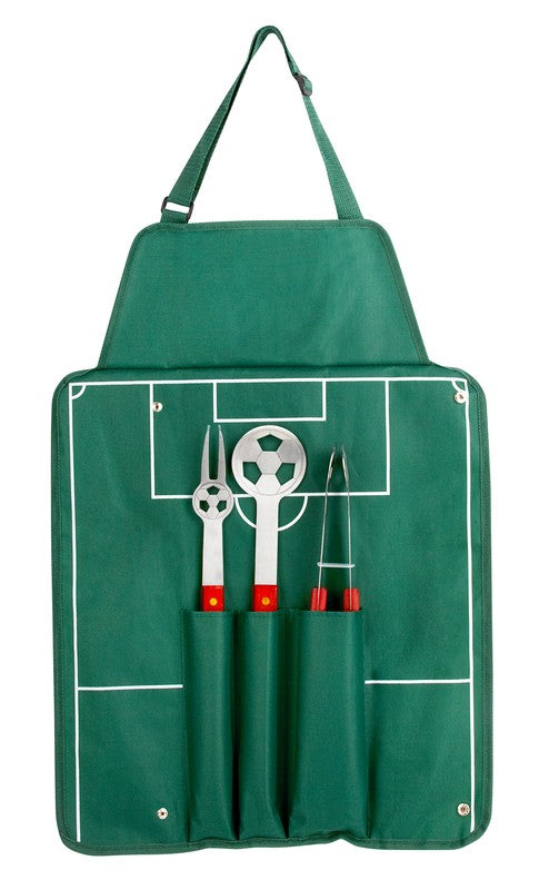 Set bbq soccer – artículo promocional personalizado en Monterrey | PROMOTIENDA