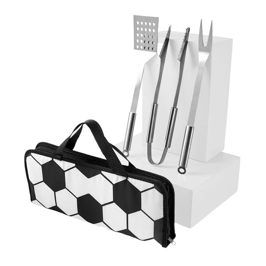 Set de bbq soccer – artículo promocional personalizado en Monterrey | PROMOTIENDA