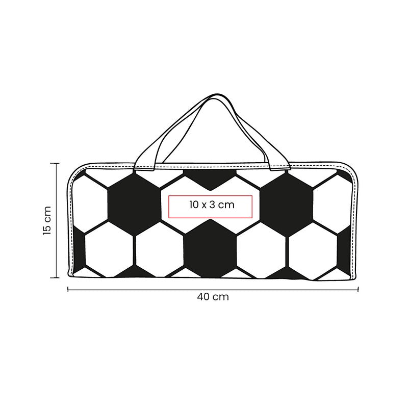 Set de bbq soccer – artículo promocional personalizado en Monterrey | PROMOTIENDA