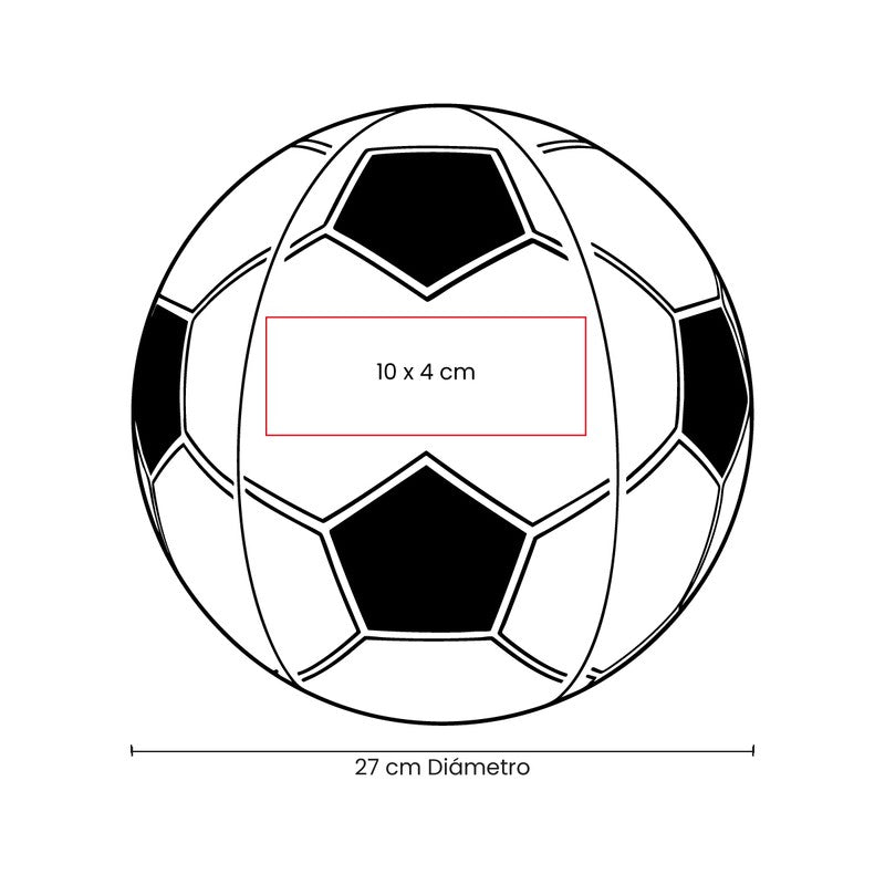 Pelota inflable soccer – artículo promocional personalizado en Monterrey | PROMOTIENDA