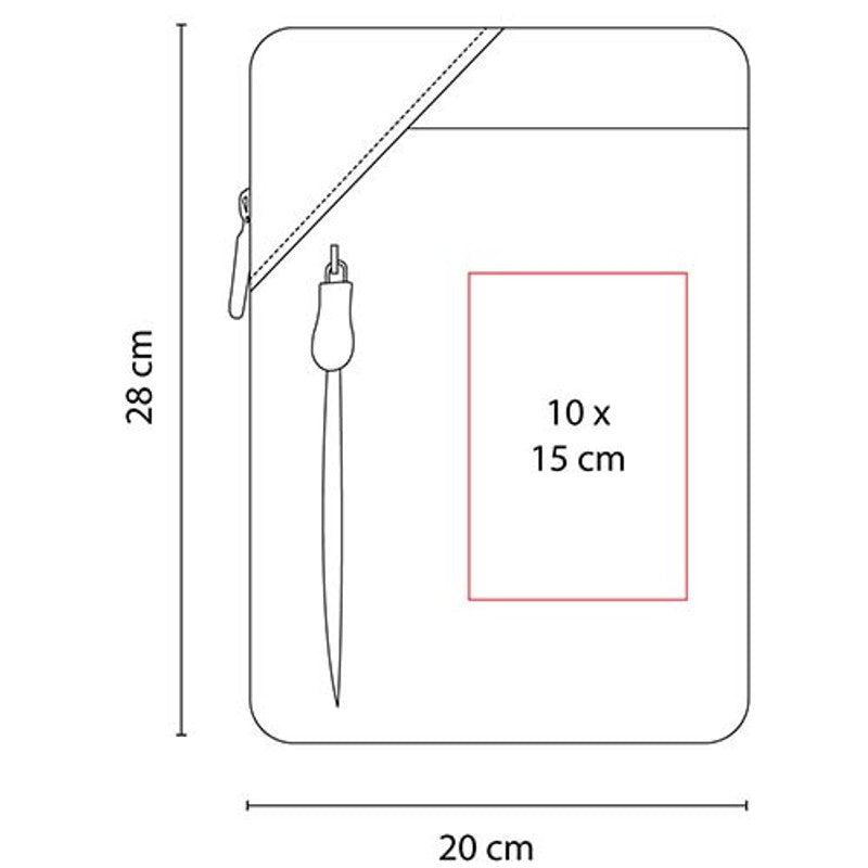 Funda para tablet daiki – artículo promocional personalizado en Monterrey | PROMOTIENDA