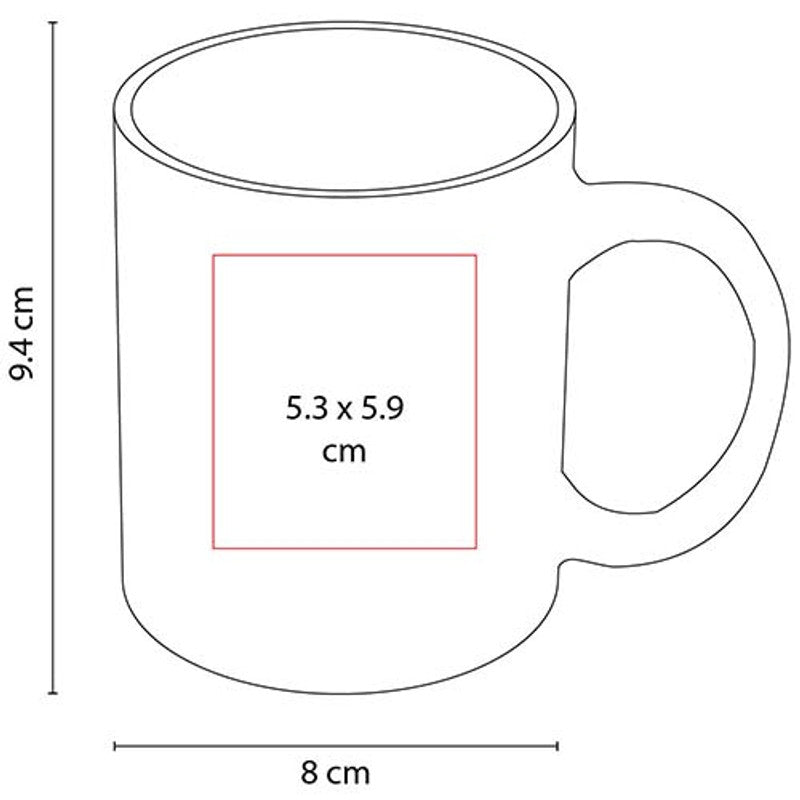 Taza verona – artículo promocional personalizado en Monterrey | PROMOTIENDA