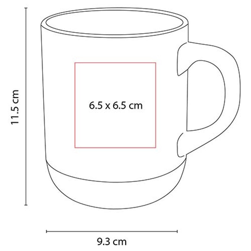 Taza annecy – artículo promocional personalizado en Monterrey | PROMOTIENDA