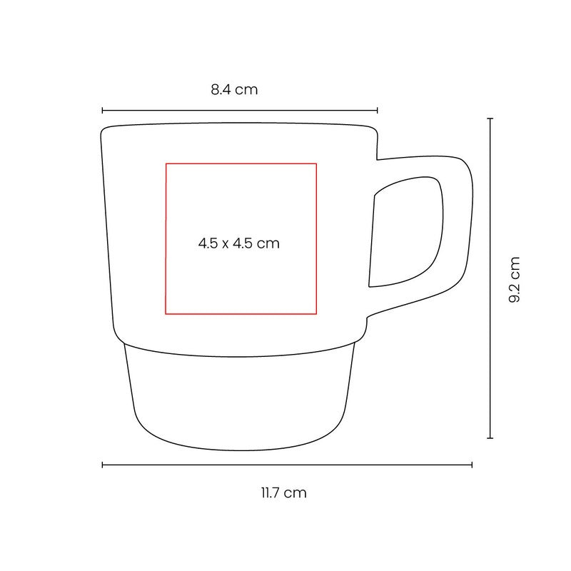 Taza radaid – artículo promocional personalizado en Monterrey | PROMOTIENDA