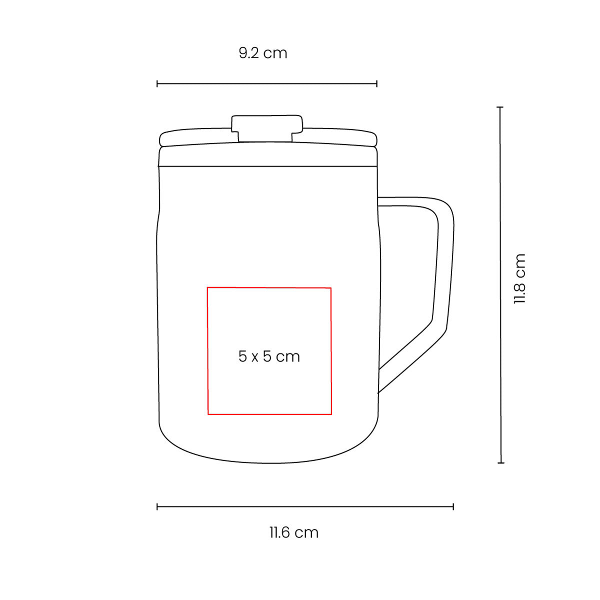 TAZA EYRA - Imagen Vectorial