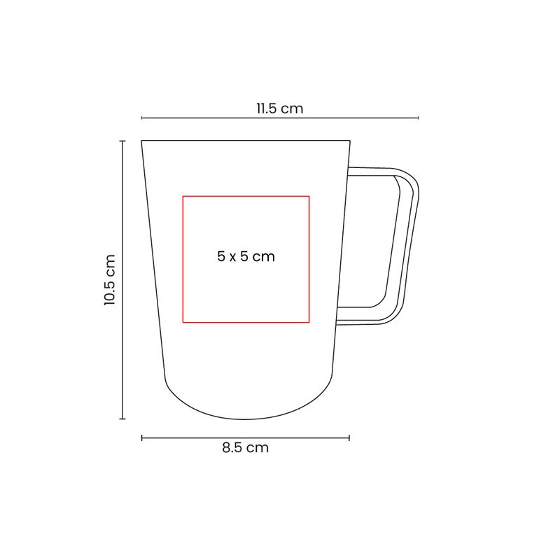 Taza janis – artículo promocional personalizado en Monterrey | PROMOTIENDA