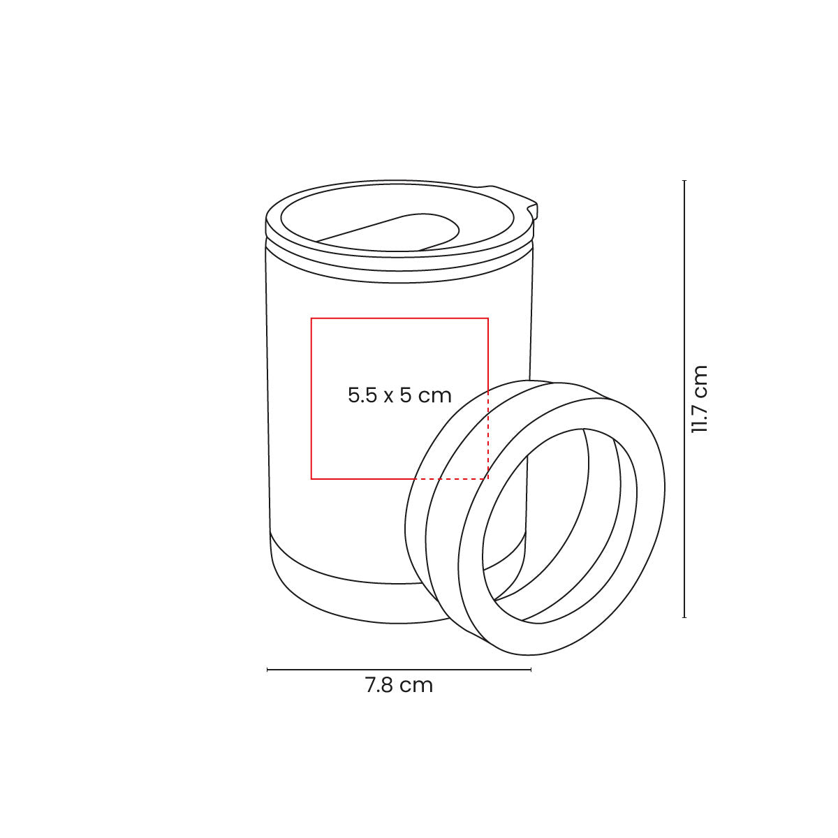 DELA CAN HOLDER THERMOS