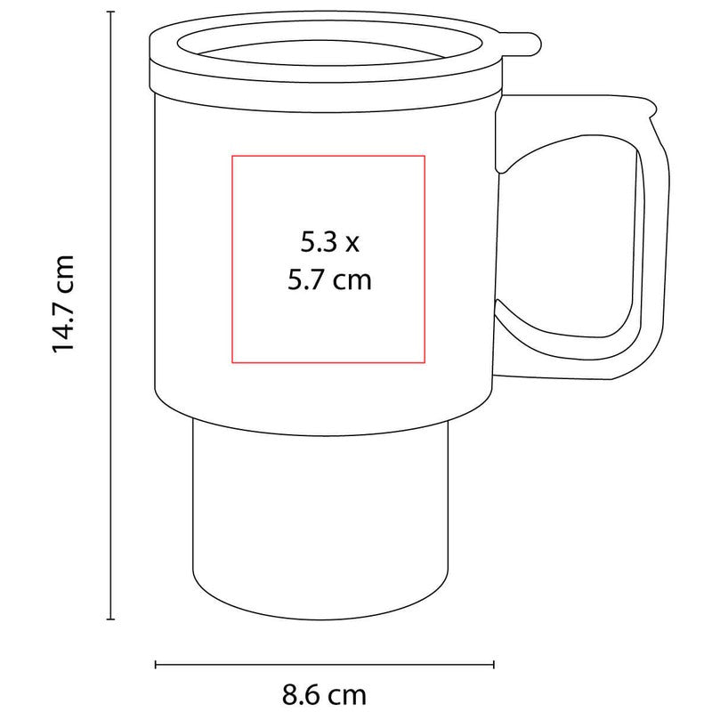 Termo travel mug – artículo promocional personalizado en Monterrey | PROMOTIENDA