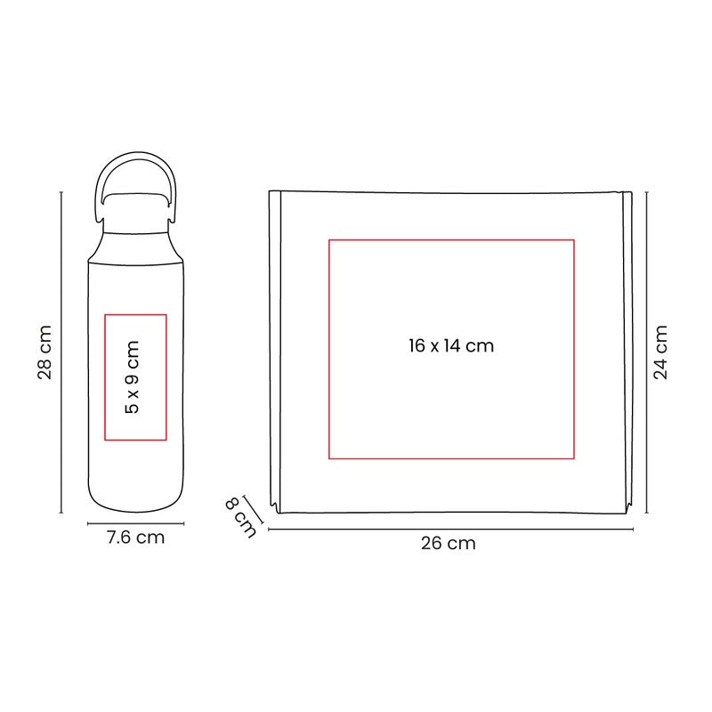 Set de termo dacio – artículo promocional personalizado en Monterrey | PROMOTIENDA