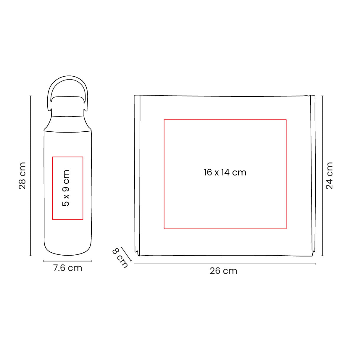 SET DE TERMO DACIO - Imagen Vectorial