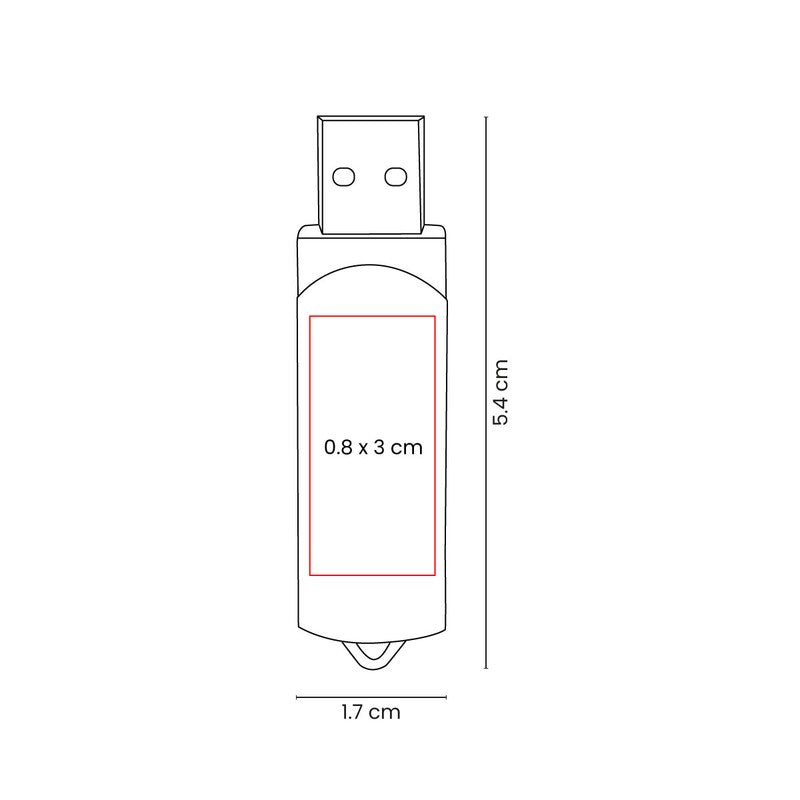 Usb tirreno 16 gb – artículo promocional personalizado en Monterrey | PROMOTIENDA