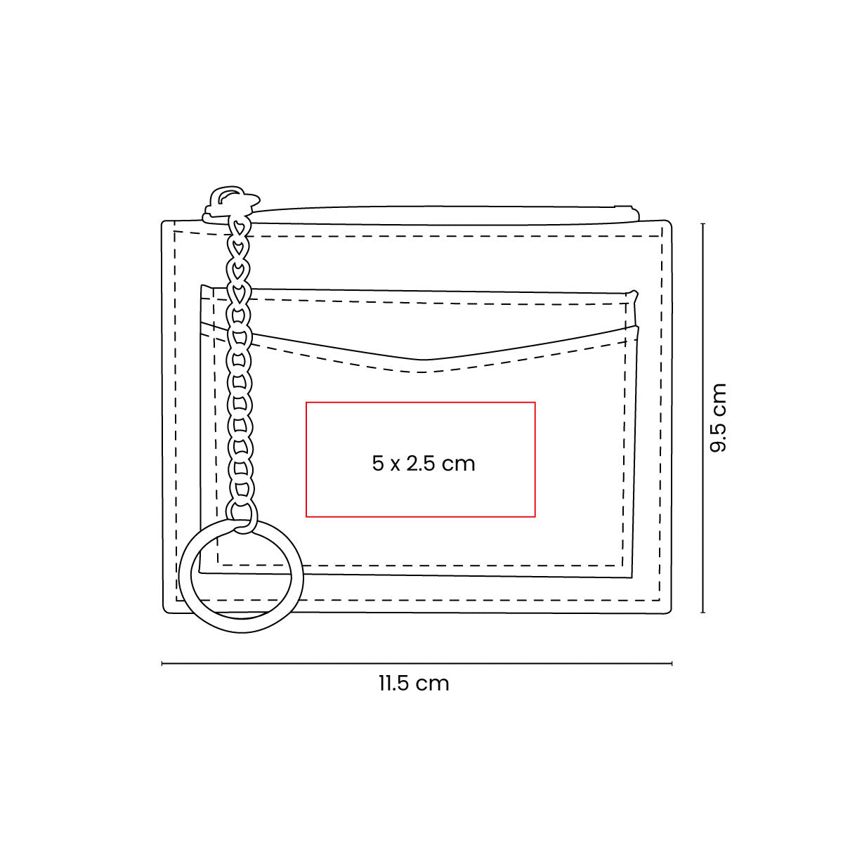 CARTERA MONEDERO IRIS - Imagen Vectorial