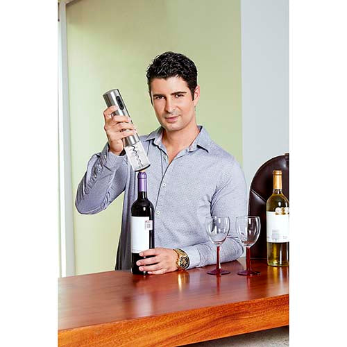 SACACORCHOS AUTOMÁTICO MALBEC