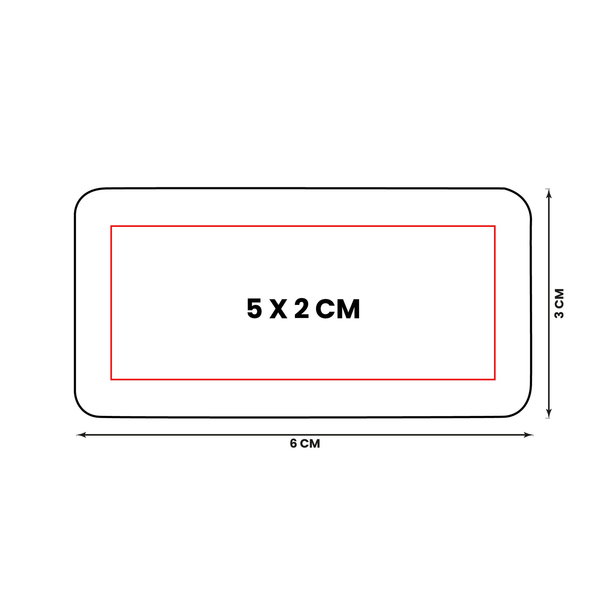 PLACA METÁLICA CON GRABADO MD - Imagen Vectorial
