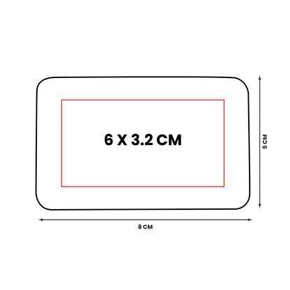 PLACA METÁLICA CON GRABADO GDE
