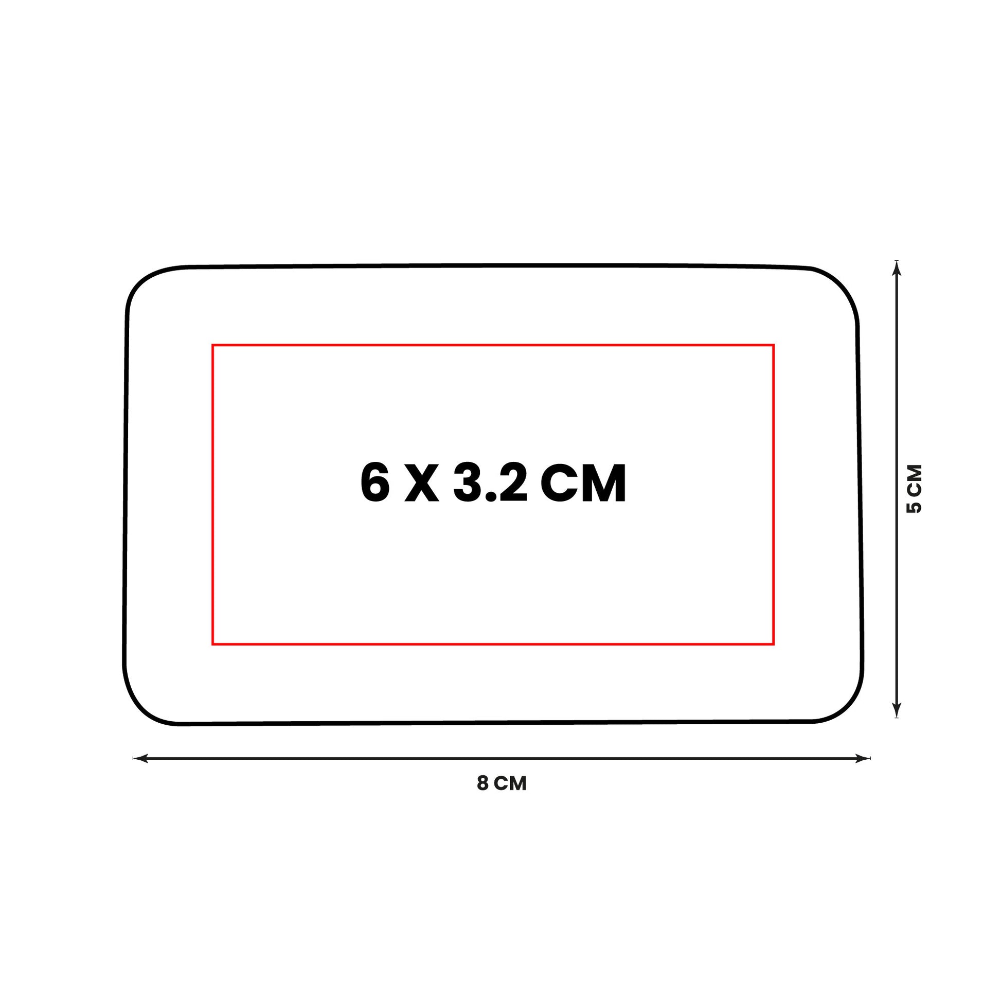 PLACA METÁLICA CON GRABADO GDE - Imagen Vectorial