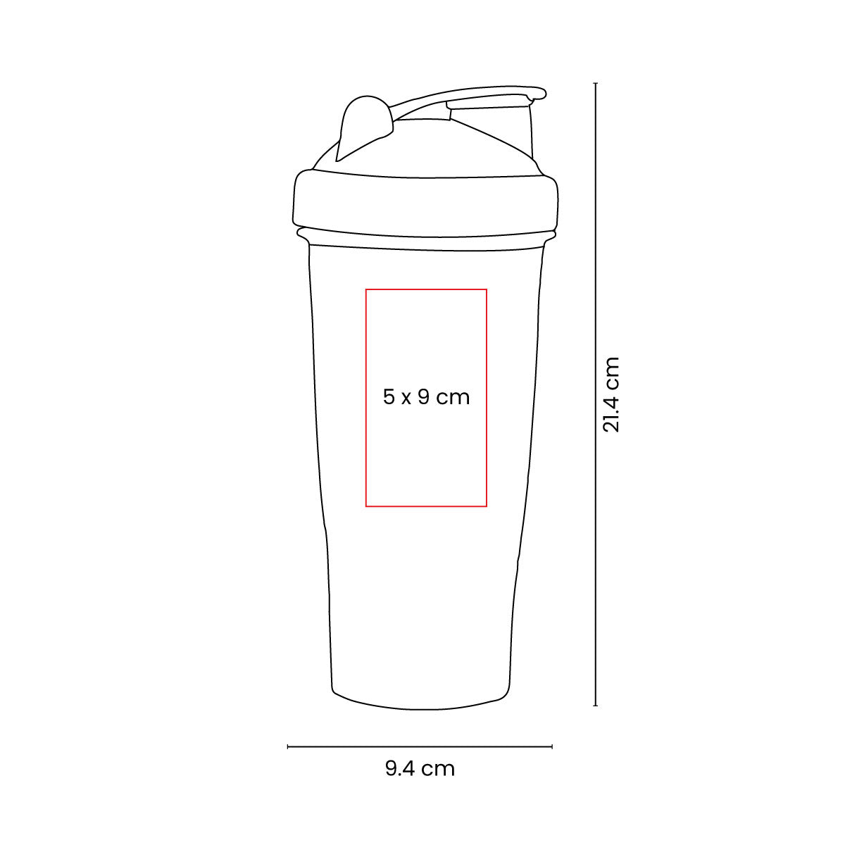 CILINDRO SHAKER BOLT - Imagen Vectorial