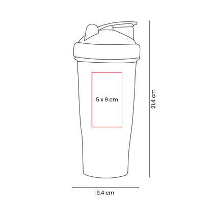 CILINDRO SHAKER BOLT - Imagen Vectorial