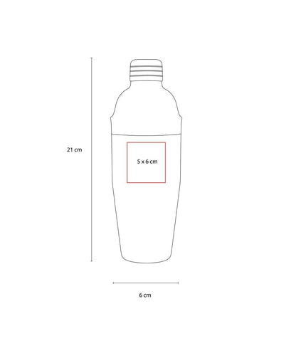 SET SHAKER CONWY - Imagen Vectorial