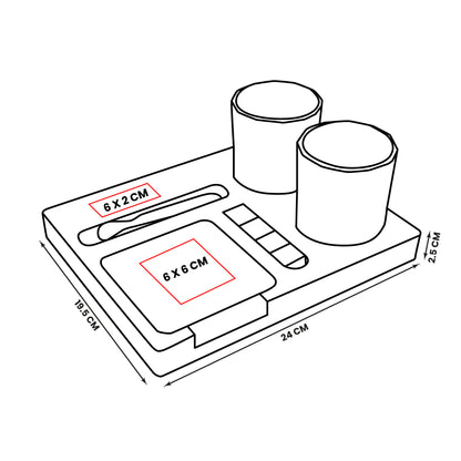 SET DE BAR GLASGOW - Imagen Vectorial