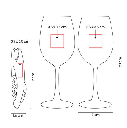 COPPOLA GLASS SET
