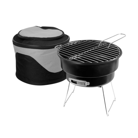 GRILL WITH COOLER CAMPING