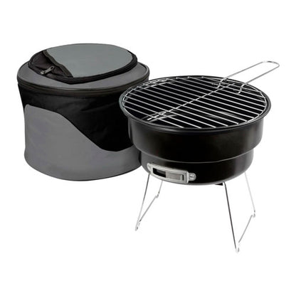 GRILL WITH COOLER CAMPING
