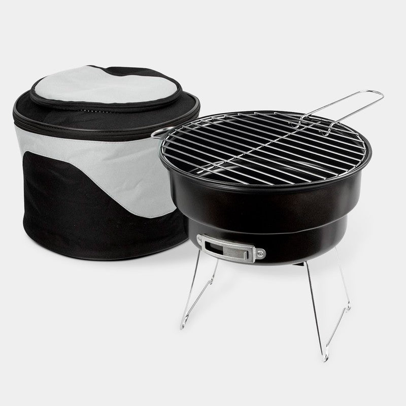 Asador con hielera camping – artículo promocional personalizado en Monterrey | PROMOTIENDA