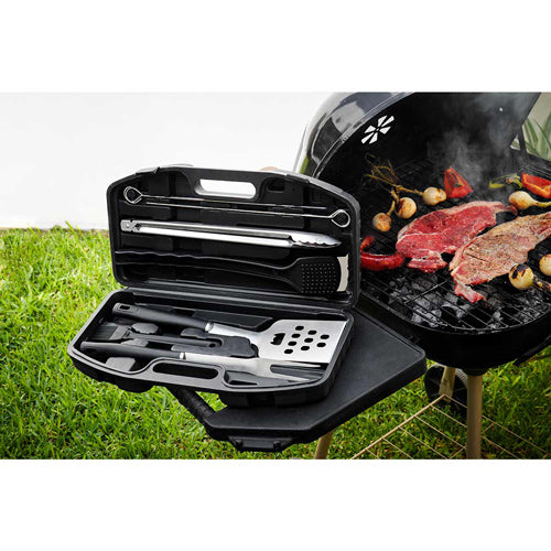 WALNUT BBQ SET
