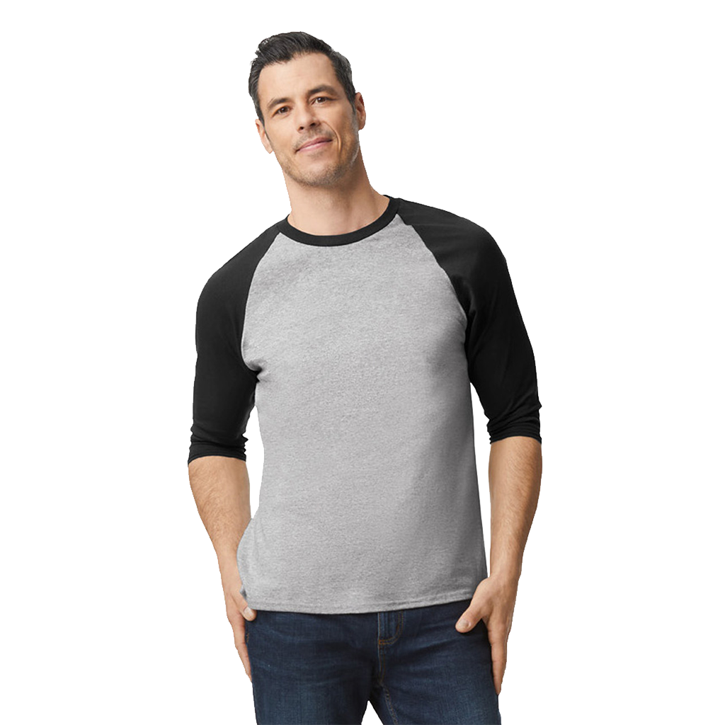 PLAYERA RANGLAN 3/4 UNISEX