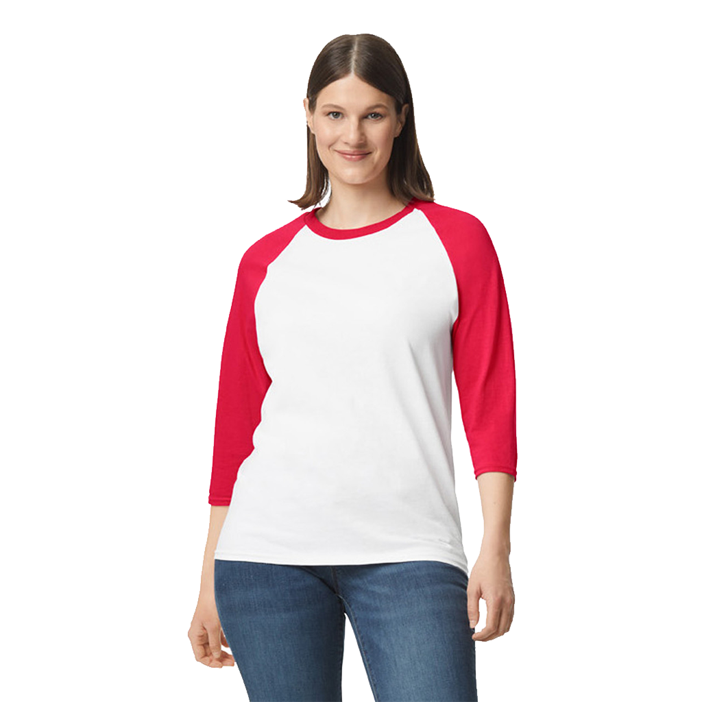 PLAYERA RANGLAN 3/4 UNISEX
