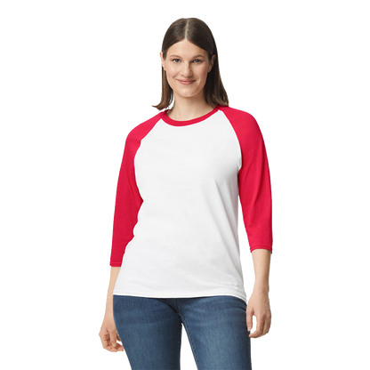 PLAYERA RANGLAN 3/4 UNISEX
