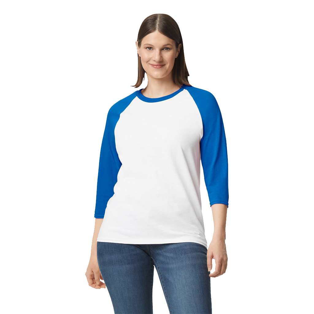 PLAYERA RANGLAN 3/4 UNISEX