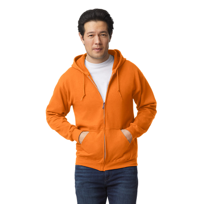 HOODIE CANGURERA CON CIERRE