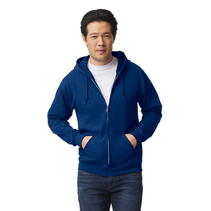 HOODIE CANGURERA CON CIERRE