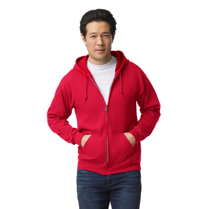 HOODIE CANGURERA CON CIERRE