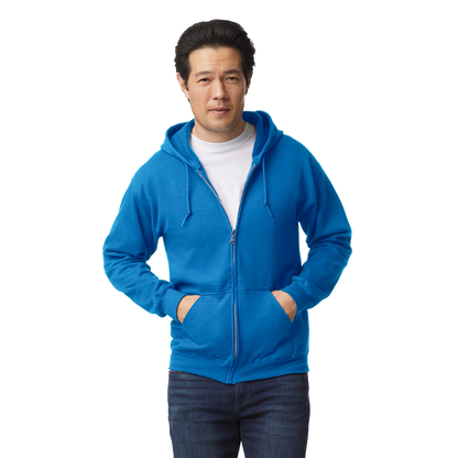 HOODIE CANGURERA CON CIERRE