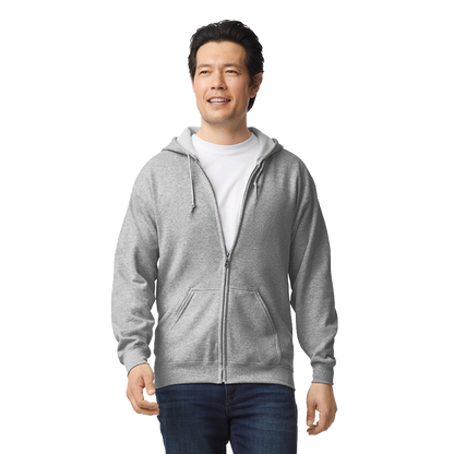 HOODIE CANGURERA CON CIERRE