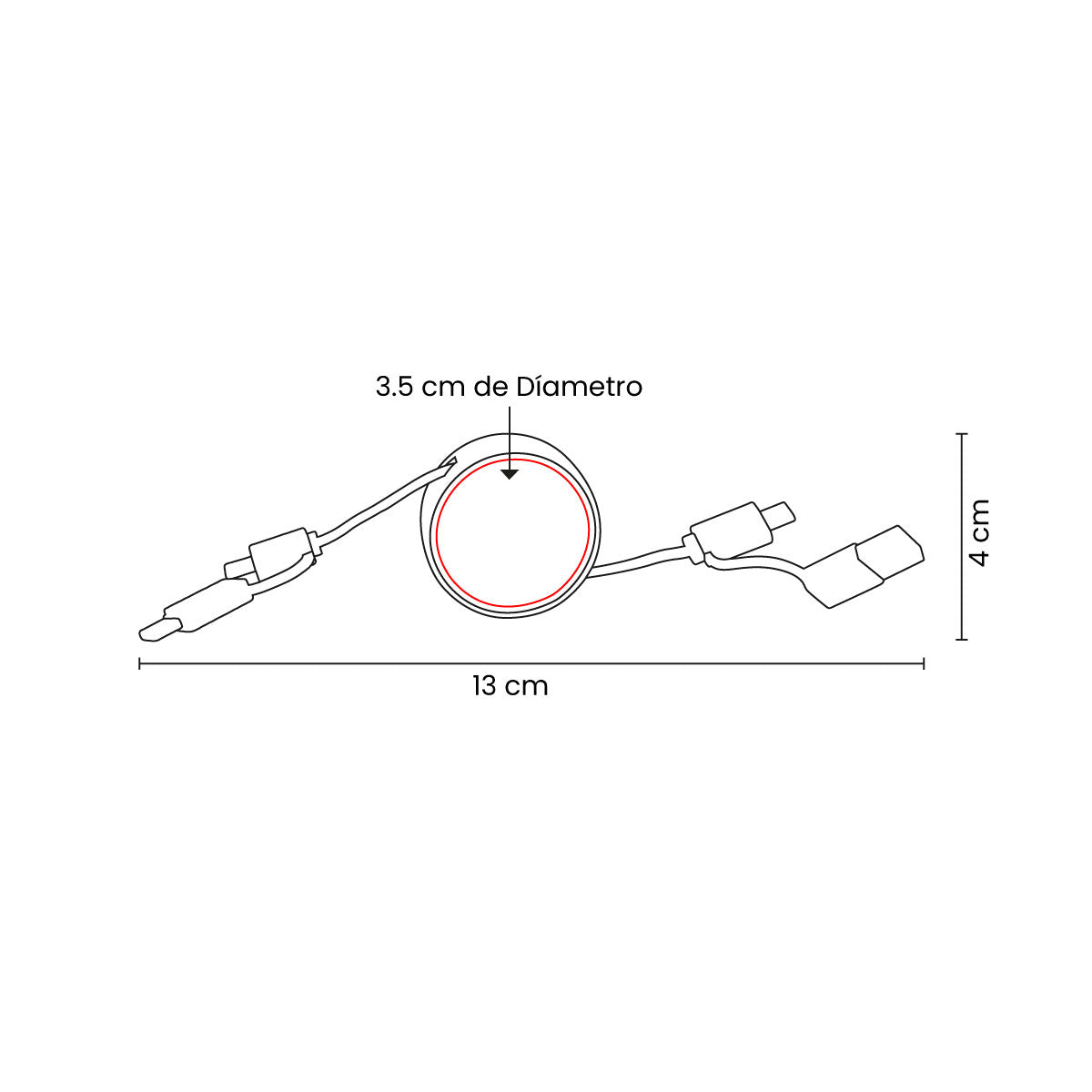CABLE BOLTA - Imagen Vectorial
