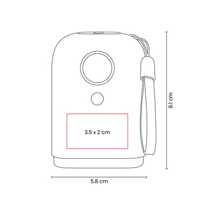 POWER BANK CUMAI - Imagen Vectorial